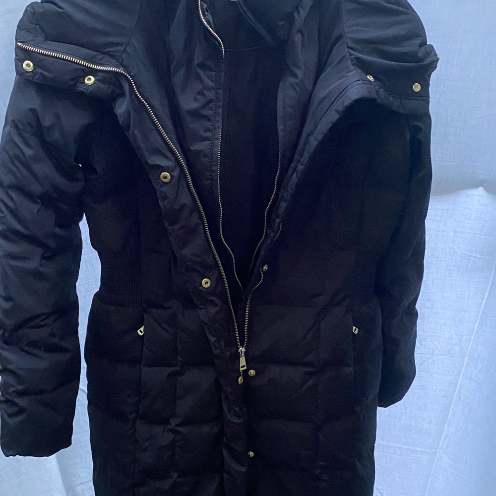 Cole Haan Black Puffer Coat
